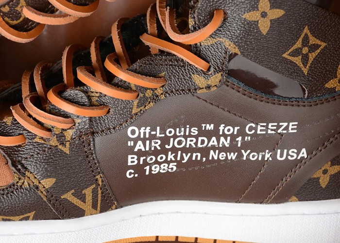 air jordan 1 high "off-L**is l***v" - 554724 555